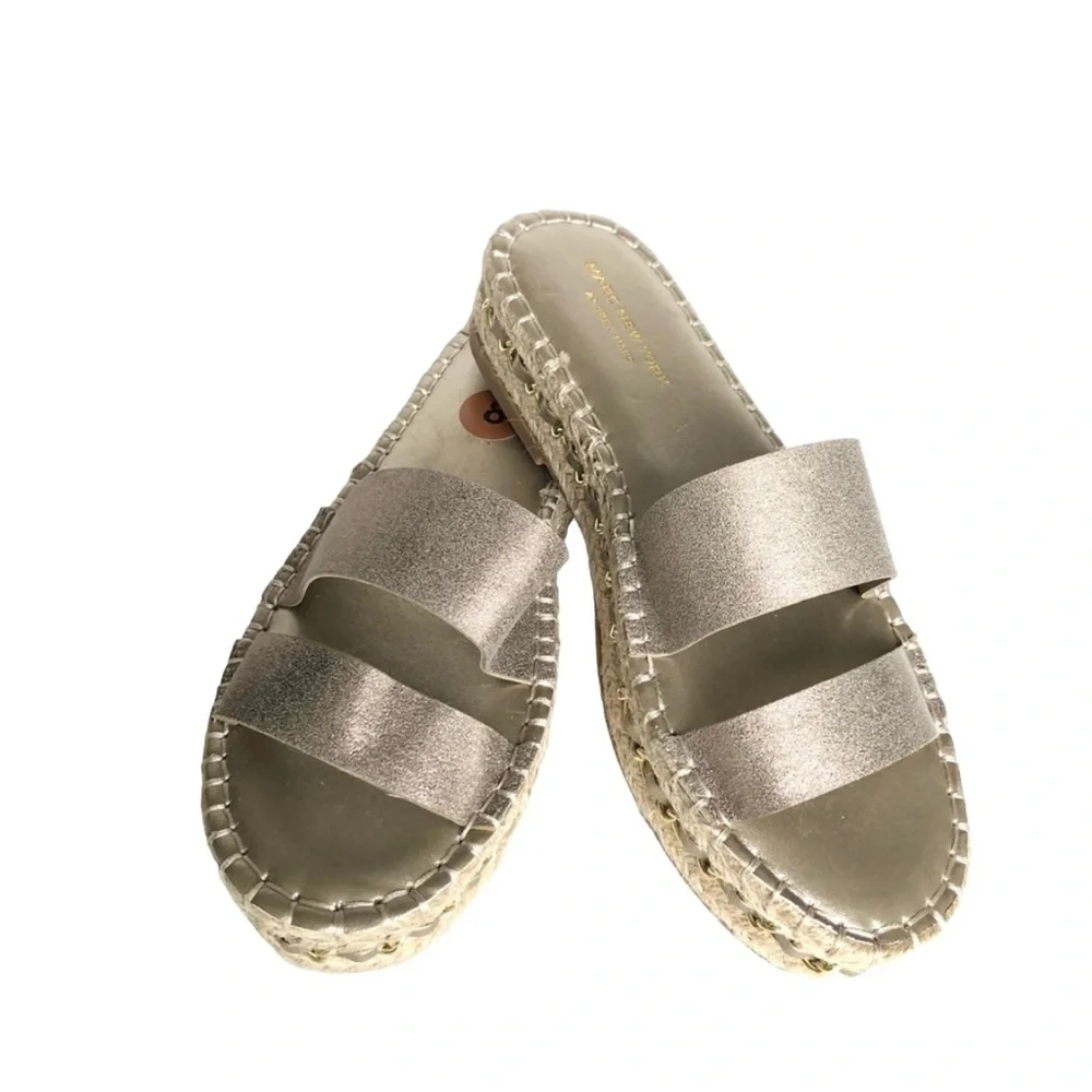 🆕 Marc New York Maggie Sandals Platform Espadrilles Slides